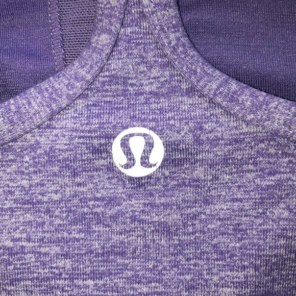Lululemon Power Y Tank - Lilac Heathered - Picture 5 of 5